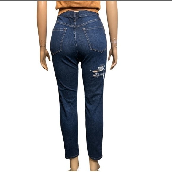 BDG Jeans TWIG High Rise Distressed Ripped Stretch Denim Skinny Size 31 - Picture 3 of 13